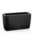 30" Black Traditional and Contemporary Cabaro Indoor Planter - IMAGE 1
