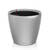 17" Silver Traditional and Contemporary Indoor Planter - IMAGE 1