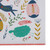 Rabbits and Eggs Easter Placemats - 19" - White and Green - Set of 6 - IMAGE 3