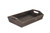 Distressed Rectangular Wooden Serving Tray - 19.5" - Brown - IMAGE 1