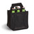 11" Black 6 Pack Bottle Bag - IMAGE 1