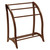 36" Walnut Brown Solid Organization Blanket Rack - IMAGE 1