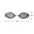 5.5" Gray Fish Face Marlin Pro Goggles Swimming Pool Accessory - IMAGE 4
