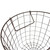 12" Bronze Contemporary Small Round Metal Basket - IMAGE 5