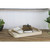 17.25" White Curved Tray with Covered Rope Handles - IMAGE 6