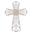 Bronze Finish Tapered Metal Wall Cross- 20.25" - IMAGE 1