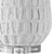 Organic Grid Table Lamp with White Drum Shade - 26.5" - White - IMAGE 3