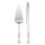 Set of 2 Silver-Plated Kitchen Accessories and Gift Collections Peony Dessert Utensils, 13.5" - IMAGE 1