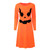 Orange and Black Pumpkin Dress Women's Halloween Adult Costume - Small - IMAGE 2