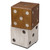 Roll The Dice Stacked Accent End Table - 24.75" - IMAGE 1
