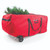 59" Red EZ Roller Christmas Tree Storage Bag - IMAGE 5