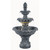 56" Three Tier Outdoor Patio Garden Water Fountain - IMAGE 1