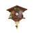 7" Engstler Battery-Operated Cuckoo Wall Clock with Music and Chimes - IMAGE 1