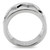 Women's Stainless Steel Crown Design Ring with No Stone - Size 10 (Pack of 2) - IMAGE 4