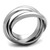 Women's Stainless Steel Ring with No Stone - Size 8 (Pack of 2) - IMAGE 3