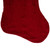 50" Red and White Jumbo Velveteen Christmas Stocking - IMAGE 5