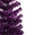Artificial Tinsel Christmas Tree - 4' -Purple - Unlit - IMAGE 4