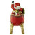 Waving Santa with Presents in Sleigh Christmas Decoration - 9.5" - Red and Gold - IMAGE 4
