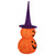 Pop Up Lighted Tinsel Stacked Jack-O-Lanterns Halloween Decoration - 30" - IMAGE 4