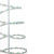 Set of 3 Green Lighted Spiral Christmas Trees 3' 4' and 6'