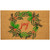 Natural Coir "Joy" Wreath Christmas Doormat 18" x 30" - IMAGE 1