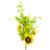Sunflower and Wildflower Artificial Floral Silk Spray - 33" - Yellow - IMAGE 4