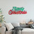 Northlight 42" LED Lighted Holographic Merry Christmas Outdoor Sign Decoration