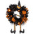 Witch and Pumpkins Glittered Artificial Halloween Wreath - 24" - Unlit - IMAGE 2