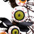 Eyeballs and Spiders Halloween Twig Wreath - 24" - Unlit