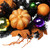 24" Glittered Jack-O-Lantern in Witch's Hat Artificial Halloween Wreath - Unlit