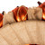 Jack-O-Lanterns with Burlap Ribbon Small Artificial Halloween Wreath - 20" - Unlit