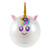 Inflatable Rainbow Unicorn Beach Ball - 29" - IMAGE 2
