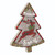18" Red and Green "Dashing Through the Snow" Hanging Christmas Tree Wall Decor - IMAGE 2