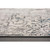 5' x 7' Floral Rectangular Area Throw Rug - Gray and Blue - IMAGE 5