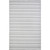 9' x 12' Gray and White Striped Rectangular Outdoor Area Throw Rug - IMAGE 1