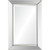 35" Clear Sleek Framed Rectangular Wall Mirror - IMAGE 1