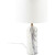 20" White Classic 3-Way Switch Table Lamp - IMAGE 1