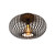 1-Light Geometric Cage Ceiling Light Fixture - 9" - Black - IMAGE 2