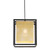 131.5" Gold and Black Ceiling Light Fixtures - IMAGE 4