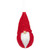 Plush Gnome Christmas Ornament - 7" - Red - IMAGE 2
