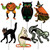 17.5" Vibrant Miscellaneous Holiday Plastic Vintage Halloween Yard Signs - IMAGE 1