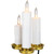 Dripping Clip On Candle Cluster Christmas Lights - 6.5' Green Wire - 21ct - IMAGE 5