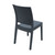 34" Gray Patio Wickerlook Stackable Dining Chair - IMAGE 2