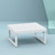 25.5" White Patio Square Coffee Table - IMAGE 4