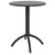 29" Black Durable Round Outdoor Patio Dining Table - IMAGE 1