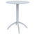 29" Silver Durable Round Outdoor Patio Dining Table - IMAGE 1