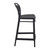 37.75" Black Outdoor Patio Counter Stool - IMAGE 4