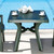 31" Green Square Outdoor Patio Dining Table - IMAGE 2