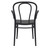 33.5" Black Stackable Patio XL Dining Armchair - IMAGE 5
