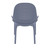 32.75" Dark Gray Solid Patio Lounge Chair - IMAGE 5